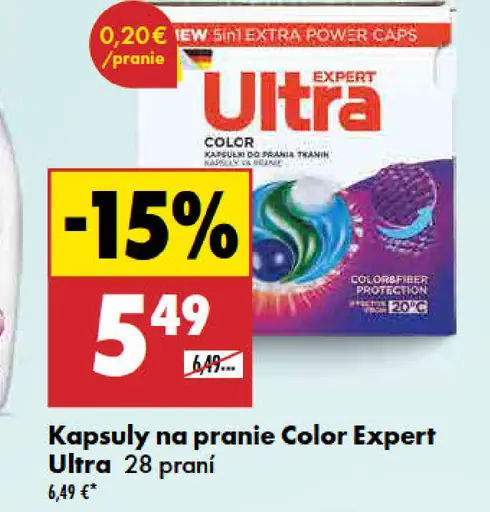 Ultra Color Expert kapsuly na pranie