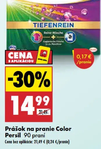 Persil prášok na pranie Color