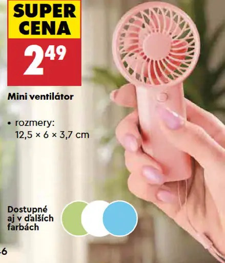 Mini ventilátor