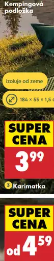Plener kempingová karimatka