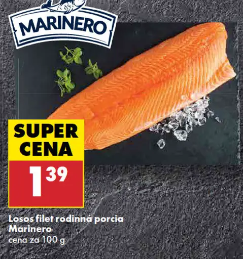 Marinero Losos filet rodinná porcia