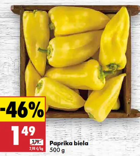 Paprika biela