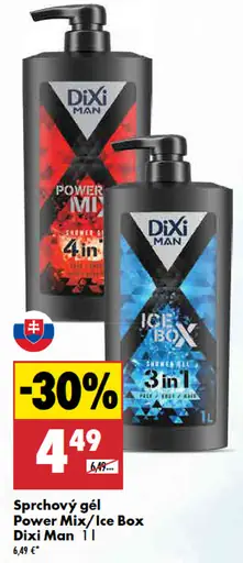 Dixi Man sprchový gél Power Mix 4v1