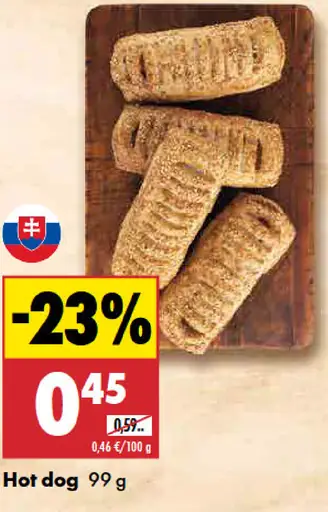 Hot-dog pečivo