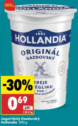 Hollandia Jogurt biely gazdovský