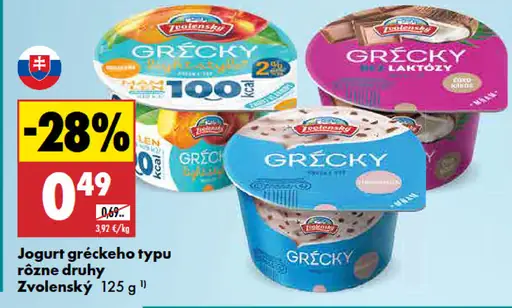 Zvolenský jogurt gréckeho typu