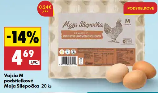 Moja Sliepočka Vajcia M
