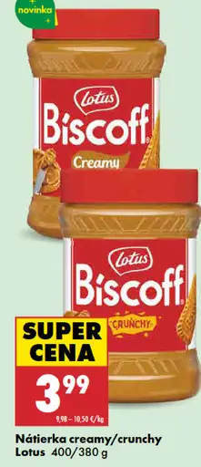 Lotus Biscoff krémová nátierka