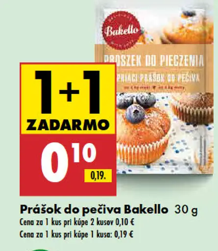 Bakello Prášok do pečiva
