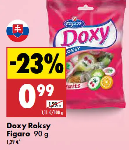 Doxy Roksy želé cukríky