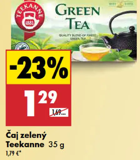 Teekanne čaj zelený