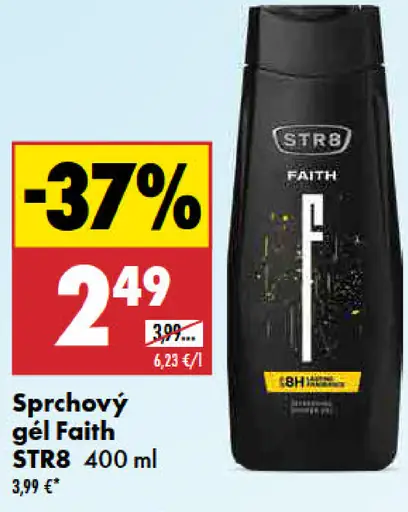 STR8 Faith osviežujúci sprchový gél