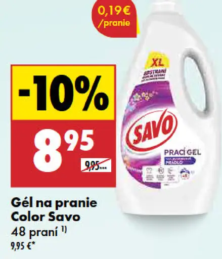 Savo Color gél na pranie