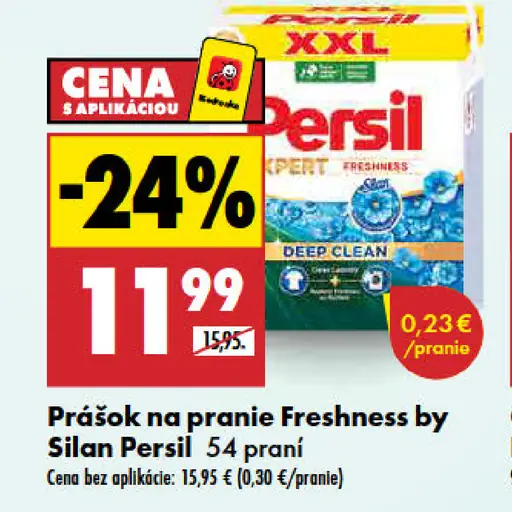 Persil prášok na pranie Freshness by Silan