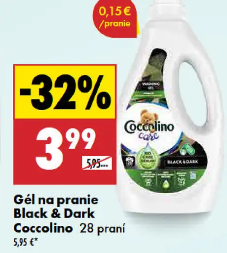 Coccolino gél na pranie Black