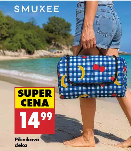 Smukee pikniková deka