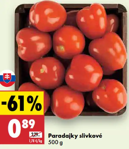 Slivkové paradajky