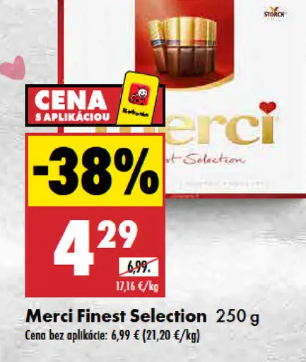 Merci Finest Selection pralinky