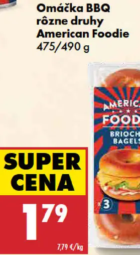 American Foodie omáčka BBQ rôzne druhy