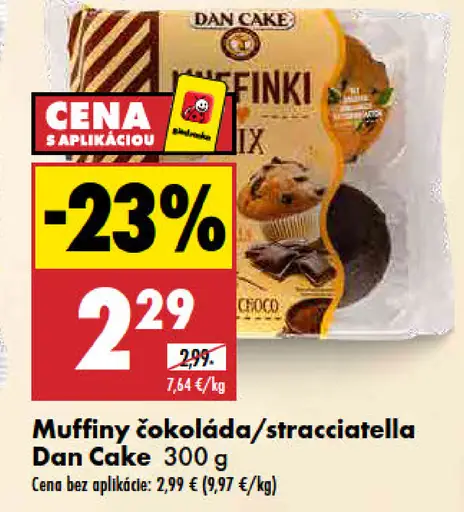 Dan Cake muffiny mix čokoláda stracciatella