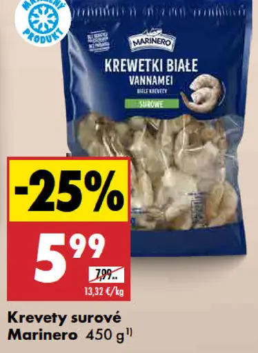 Marinero krevety surové