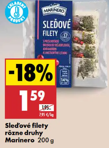Marinero Sledové filety