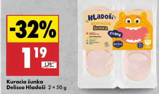 Delisso Hladoši Kuracia šunka
