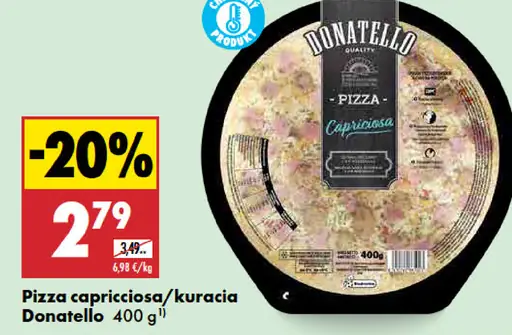 Pizza Capricciosa Donatello