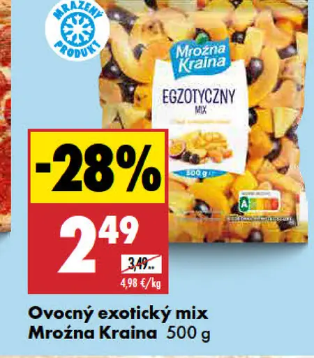 Mrožna Kraina ovocný exotický mix