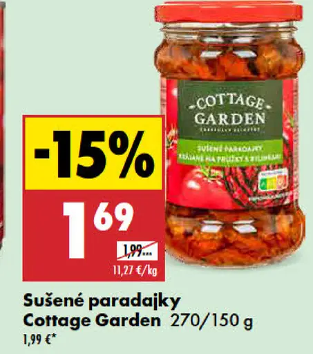 Cottage Garden sušené paradajky