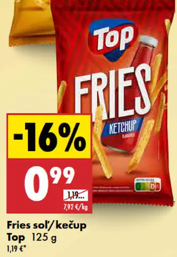 Top Fries kečup
