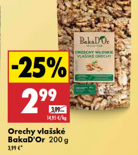 BakaD'Or Orechy vlašské