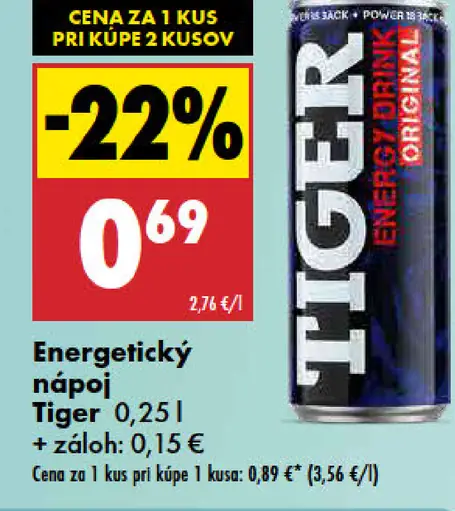 Tiger Energetický nápoj