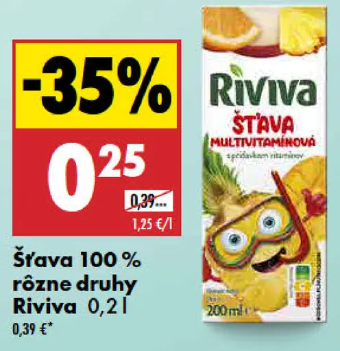 Riviva šťava 100 %