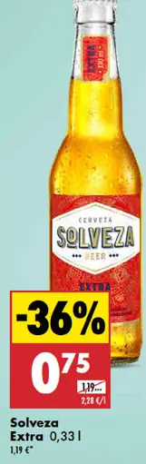 Solveza Extra pivo
