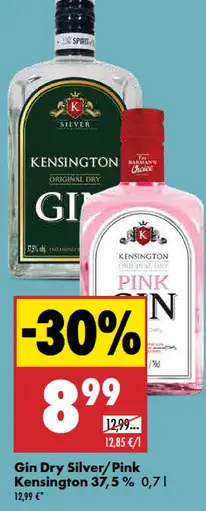 Gin Dry Silver/Pink