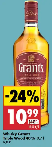 Whisky Triple Wood