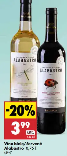Alabastro víno biele