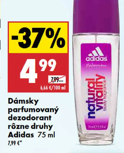 Adidas Dámsky parfumovaný dezodorant