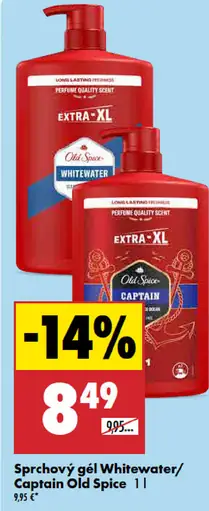 Old Spice sprchovací gél Captain/Whitewater