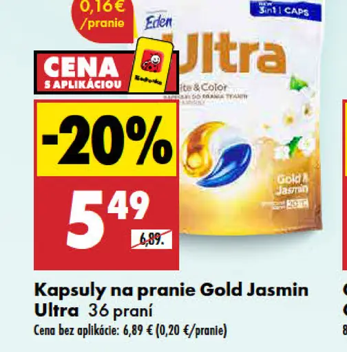 Coccolino kapsuly na pranie Gold Jasmin Ultra