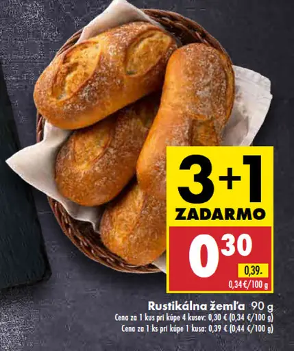 Rustikálna žemľa