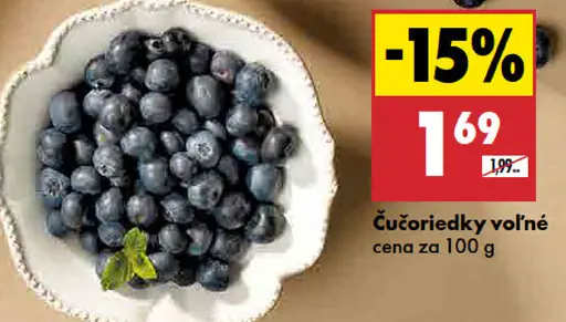 Čučoriedky voľné