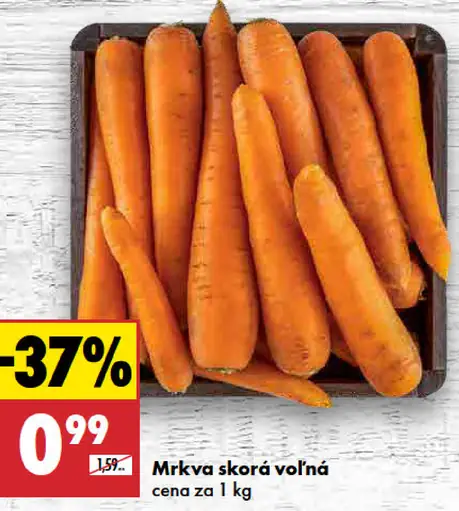 Mrkva skorá voľná