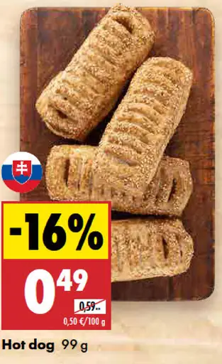 Hot-dog pečivo