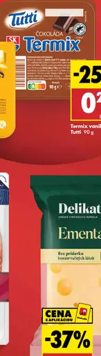 Tutti Termix vanilka/čokoláda