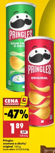 Pringles smotana a cibuľa/original