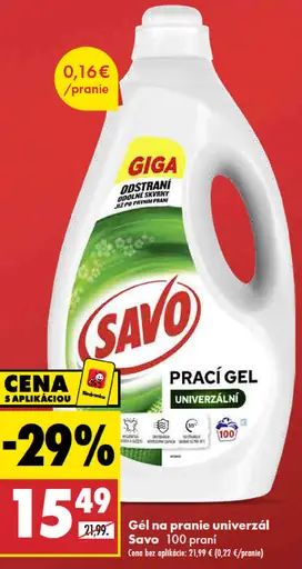 Savo Gél na pranie Univerzál