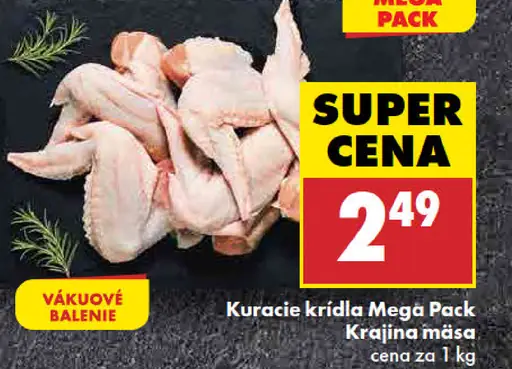 Kuracie krídla mega pack