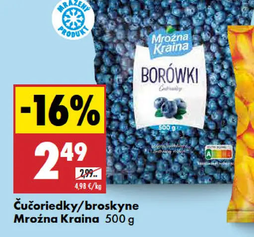 Mrožna Kraina čučoriedky